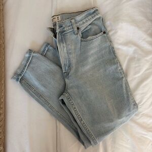 Abercrombie & Fitch Light Blue High Rise Women Jeans